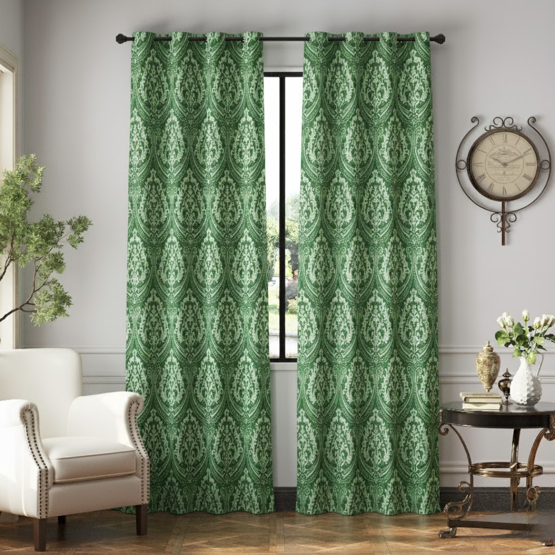 96 Inch Blackout Curtains European Style