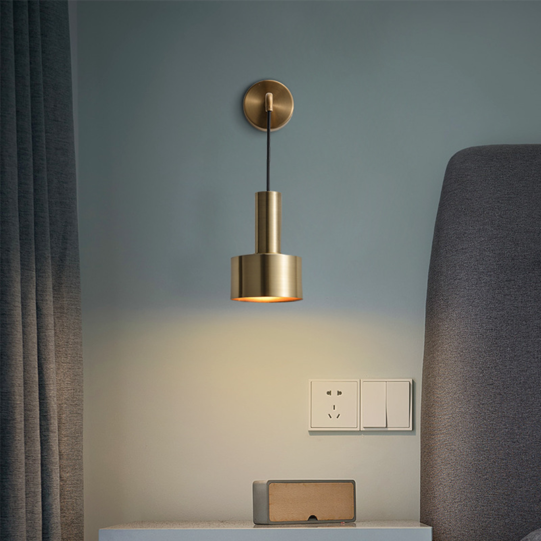 Luxury Gold Wall Lamp