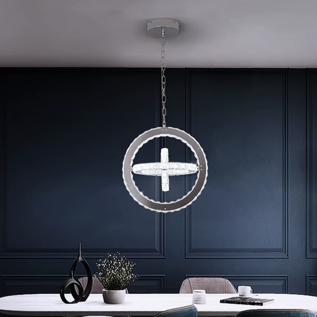 K9 Crystal Round Chandelier Light