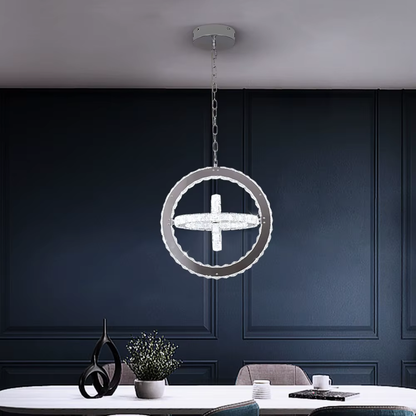 K9 Crystal Round Chandelier Light