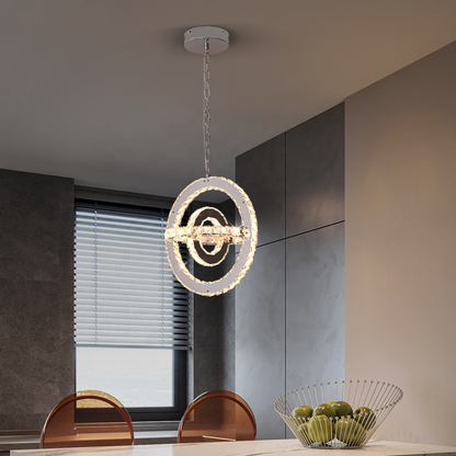 K9 Crystal Round Chandelier Light