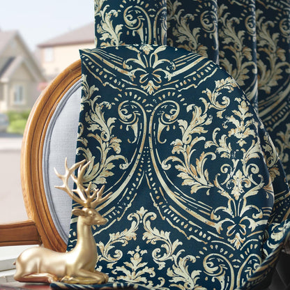 96 Inch Blackout Curtains European Style