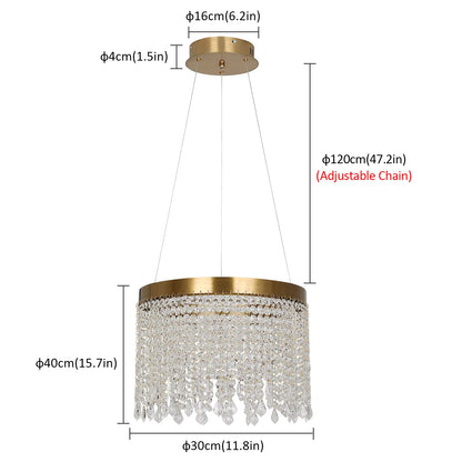 Luxury Tassel LED Chandelier